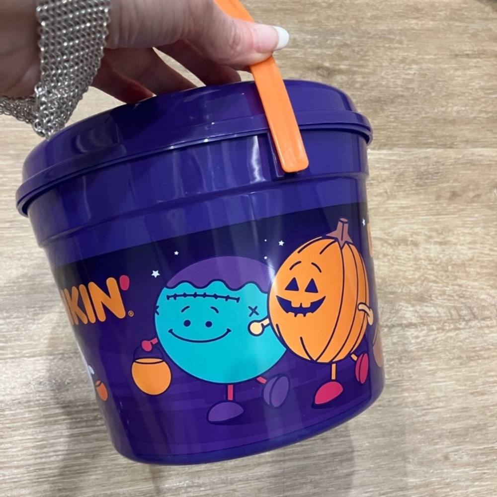 Dunkin Donuts spooky Halloween trick or treating bucket - Picture 2 of 8